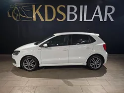 Vit Begagnad 2016 VW Polo Edition Halvkombi | 109 500 kr (Lite dyr)