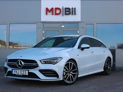 Vit Begagnad 2022 Mercedes CLA35 AMG AMG Kombi | 479 800 kr