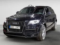 Svart Begagnad 2013 Audi Q7 S-Line SUV | 169 900 kr (Marknadspris)