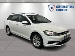 Vit Begagnad 2018 VW Golf VII Kombi | 134 900 kr (Bra pris)