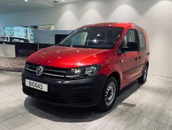 Röd Begagnad 2019 VW Caddy Minibuss | 149 900 kr