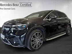 Svart Begagnad 2023 Mercedes EQE500 AMG SUV | 699 000 kr