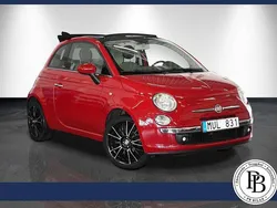 Röd Begagnad 2012 Fiat 500C Lounge Cab | 64 900 kr (Marknadspris)