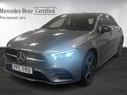 Mörkgrå (grå) Begagnad 2022 Mercedes A250 AMG Halvkombi | 279 000 kr (Bra pris)