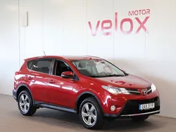 Röd Begagnad 2013 Toyota RAV4 Multidrive S SUV | 159 900 kr (Marknadspris)