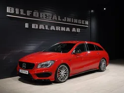 Röd Begagnad 2015 Mercedes CLA45 AMG Shooting Brake AMG Kombi | 299 000 kr