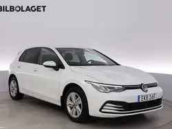 Vit Begagnad 2020 VW Golf VIII Halvkombi | 189 800 kr (Marknadspris)