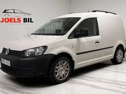 Vit Begagnad 2013 VW Caddy Minibuss | 77 900 kr (Marknadspris)