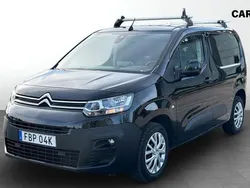 Svart Begagnad 2022 Citroën Berlingo Minibuss | 139 920 kr (Superpris)
