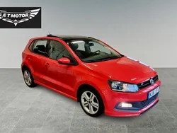 Röd Begagnad 2013 VW Polo R-line Halvkombi | 59 900 kr (Bra pris)