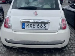 Vit Begagnad 2016 Fiat 500 Lounge Halvkombi | 86 000 kr (Marknadspris)