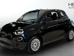 Svart (black) Begagnad 2023 Fiat 500e Halvkombi | 289 900 kr (Dyr)