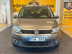 Mörkgrå Begagnad 2012 VW Touran Minibuss | 64 900 kr (Lite dyr)
