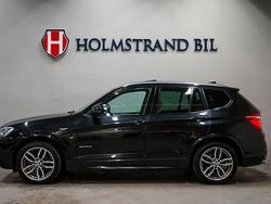 Svart Begagnad 2016 BMW X3 M Sport SUV | 354 900 kr