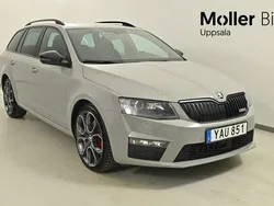 Mörkgrå (stålgrå) Begagnad 2016 Skoda Octavia RS Kombi | 209 900 kr (Marknadspris)