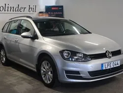 Silver Begagnad 2014 VW Golf VII Kombi | 99 800 kr (Marknadspris)