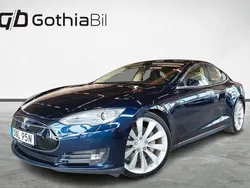 Blå Begagnad 2013 Tesla Model S Sedan | 279 900 kr