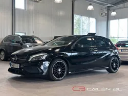 Svart Begagnad 2015 Mercedes A180 AMG Halvkombi | 149 900 kr (Marknadspris)