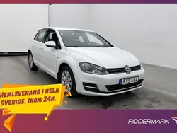 Vit Begagnad 2017 VW Golf VII Halvkombi | 124 800 kr (Marknadspris)