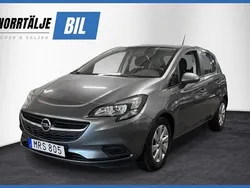 Grå Begagnad 2017 Opel Corsa Enjoy Halvkombi | 89 900 kr (Marknadspris)