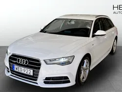 Vit (white) Begagnad 2016 Audi A6 S-Line Kombi | 188 800 kr (Bra pris)