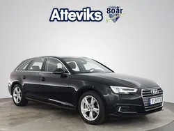 Brilliantsvart Begagnad 2018 Audi A4 Sport Kombi | 199 900 kr (Bra pris)