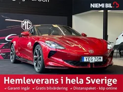 Röd Ny 2024 MG Cyberster Cab | 859 790 kr