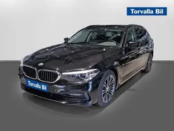 Svart Begagnad 2017 BMW 530 Sport Line Kombi | 279 900 kr (Bra pris)