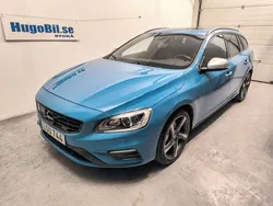 Blå Begagnad 2014 Volvo V60 R-Design Kombi | 199 500 kr