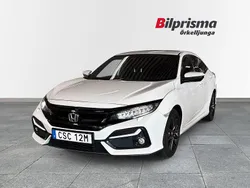 Vit Begagnad 2021 Honda Civic Elegance Halvkombi | 189 900 kr (Marknadspris)