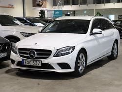 Vit Begagnad 2018 Mercedes C220 Avantgarde Kombi | 219 900 kr (Marknadspris)