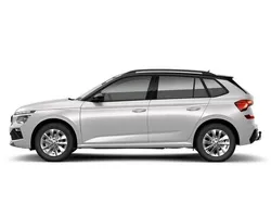 Vit (moon white metallic black) Ny 2025 Skoda Kamiq Selection SUV | 367 000 kr (Dyr)