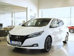 Vit Begagnad 2023 Nissan Leaf N-Connecta Halvkombi | 208 800 kr (Marknadspris)