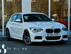 Vit Begagnad 2014 BMW 118 M Sport Halvkombi | 124 900 kr (Marknadspris)