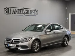 Silver Begagnad 2015 Mercedes C200 Sedan | 219 900 kr (Bra pris)
