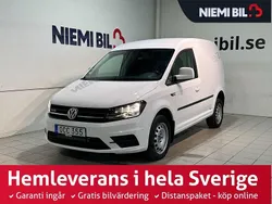 Vit Begagnad 2017 VW Caddy Minibuss | 229 900 kr (Marknadspris)