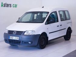 Vit Begagnad 2009 VW Caddy Minibuss | 69 900 kr (Lite dyr)