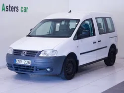 Vit Begagnad 2009 VW Caddy Minibuss | 74 900 kr (Dyr)