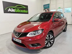 Röd Begagnad 2015 Nissan Pulsar Halvkombi | 84 900 kr (Marknadspris)