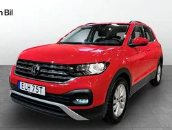 Röd Begagnad 2019 VW T-Cross Comfortline SUV | 164 900 kr (Marknadspris)