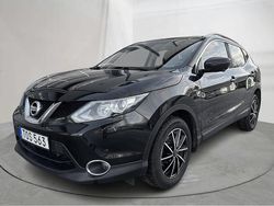 Svart Begagnad 2017 Nissan Qashqai 360º SUV | 93 000 kr (Bra pris)