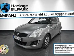 Grå Begagnad 2013 Suzuki Swift Halvkombi | 69 900 kr (Marknadspris)