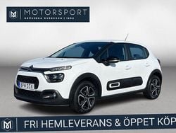 Vit Begagnad 2021 Citroën C3 Halvkombi | 124 900 kr (Marknadspris)