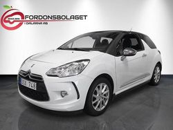 Vit Begagnad 2013 Citroën DS3 Halvkombi | 64 900 kr