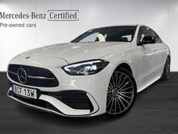 Vit Begagnad 2025 Mercedes C200 AMG Sedan | 578 100 kr (Lite dyr)