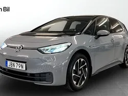 Grå Begagnad 2023 VW ID.3 Pro Performance Halvkombi | 299 900 kr (Bra pris)