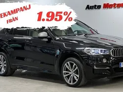 Svart Begagnad 2016 BMW X6 M50 M Sport SUV | 379 900 kr (Superpris)