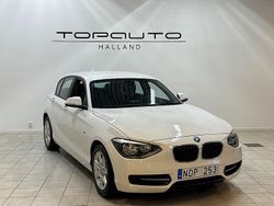 Vit Begagnad 2012 BMW 118 Sport Line Halvkombi | 114 900 kr (Marknadspris)