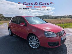 Röd Begagnad 2009 VW Golf VI GT Halvkombi | 39 900 kr (Marknadspris)