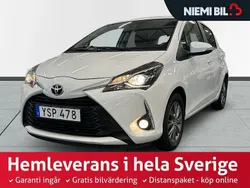 Vit Begagnad 2018 Toyota Yaris Halvkombi | 149 900 kr (Lite dyr)